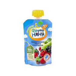 پوره میوه فروتونیانیا با طعم (سیب ، بلوبری و گیلاس) Frutonyanya