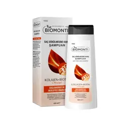 شامپو ضد ریزش مو حاوی کلاژن و بیوتین 400 میلی BIOMONTI