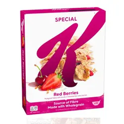 کورن فلکس توت فرنگی و میوه های خشک شده کلاگز Kelloggs