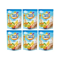 پکیج 6 عددی سرلاک جودوسر و سیب و موز با شیر فروتونیانیا фрумо няня