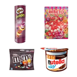 پکیج اقتصادی خوشمزه(پاستیل-چیپس-شکلات-اسمارتیز)