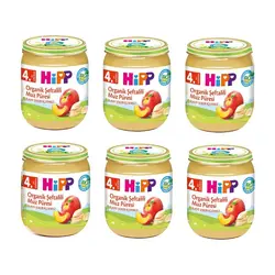 پکیج اقتصادی 6 تایی پوره ارگانیک  هلو موز هیپ