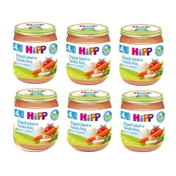 پکیج اقتصادی 6 تایی سوپ سبزیجات و برنج و مرغ هیپ Hipp