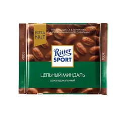 شکلات بادام  100 گرمی ریتر اسپرت Ritter Sport