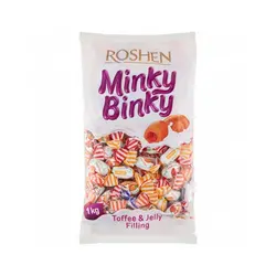 شکلات مغزدار مینکی بینکی روشن Roshen Minky Binky