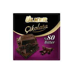 شکلات تلخ 80 درصدی اولکر Ulker