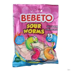 پاستیل ژله ای ببتو 80 گرم Bebeto