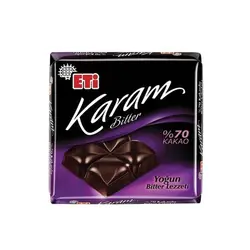 شکلات تلخ 70 درصدی اولکر Ulker