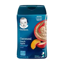 سرلاک گندم کامل و سیب و هلو گربر GERBER