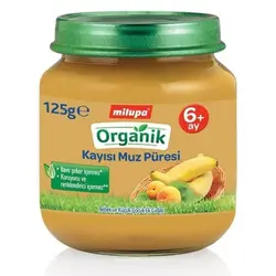 پوره ارگانیک زردآلو و موز میلوپا Milupa