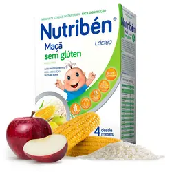 سرلاک 2 غله با برنج و سیب با شیر نوتریبن Nutriben