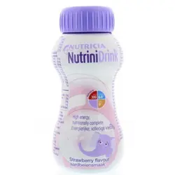شیر مایع تقویتی توت فرنگی نوترینی درینک Nutricia Nutrini Drink