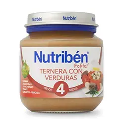 پوره گوشت گاو با سبزیجات نوتریبن Nutriben