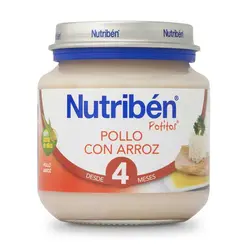 پوره مرغ با سبزیجات برای بالای 4 ماه نوتریبن Nutriben