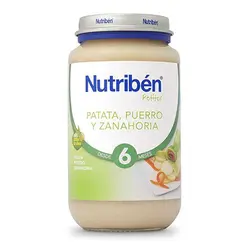پوره سیب زمینی هویج و تره فرنگی نوتریبن Nutriben