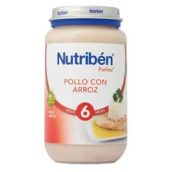 پوره مرغ با برنج نوتریبن Nutriben