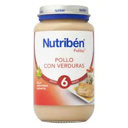 پوره مرغ با سبزیجات نوتریبن Nutriben