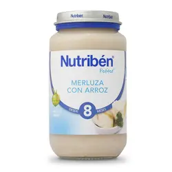 سوپ پوره شده با ماهی و برنج با شیر نیتروبن Nutriben