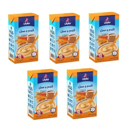 پکیج 5 عددی غذای کودک گندم و عسل ماجان Majan