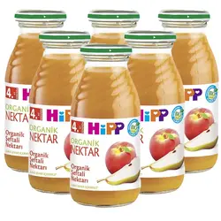 پکیج اقتصادی 6 عددی آب میوه ارگانیک نکتار هلو و گلابی  هیپ Hipp