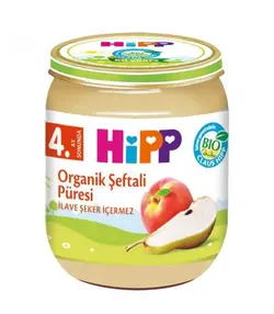 پوره ارگانیک هلو گلابی هیپ HIPP