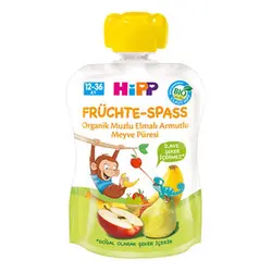 پوره ساندیسی ارگانیک سیب گلابی موز هیپ Hipp