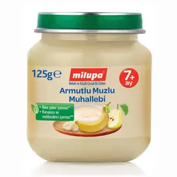 پودینگ موز و گلابی میلوپا Milupa