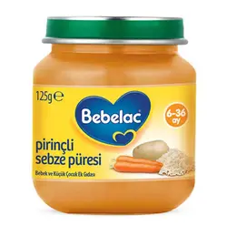 پوره برنج و هویج و سیب زمینی ببلاک Bebelac