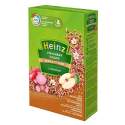 سرلاک (غذای کمکی )سیب و گندم سیاه بدون شیر هاینز HEINZ