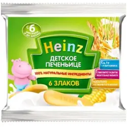 بیسکویت کودک ۶ غله کوکی هاینز HEINZ