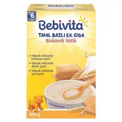 غذای کمکی (سرلاک)شیروبسکوییت ببویتاBEBIVITA