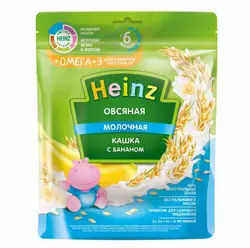 سرلاک(غذای کمکی )شیر بلغور جو دوسر و موز هاینز HEINZ