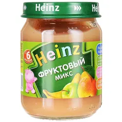 پوره میوه مخلوط میوه (سیب، موز و گلابی) هاینز Heinz