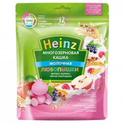 سرلاک (غذای کمکی ) سیب قرمز، تمشک و توت سیاه با شیر هاینز HEINZ