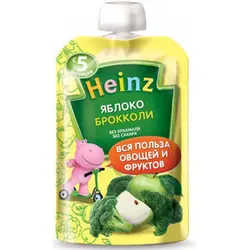 پوره سیب و کلم بروکلی ساندیسی هاینز Heinz