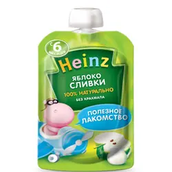 پوره میوه ساندیسی سیب هاینز Heinz