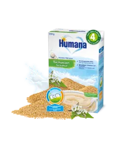 سرلاک (غذای کمکی )  گندم سیاه با شیر هومانا Humana