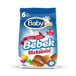 بیسکویت کودک بیبی گات تهیه شده  با شیر بز