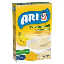 غذای کمکی شیربرنج موز آری Ari