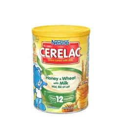 غذای کمکی گندم و عسل به همراه شیر سرلاک نستله (nestle)