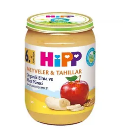 پوره ارگانیک سیب موزگندم هیپ HIPP