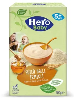 غذای کمکی شیر گندم عسل هروبیبی Hero Baby