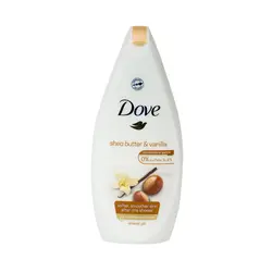 شامپو بدن نرم کننده داو با عصاره کره شی باتر و وانیل Dove