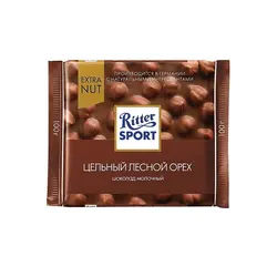 شکلات فندقی 100 گرمی ریتر اسپرت Ritter Sport