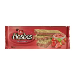 ویفر توت فرنگی هوش بش اتی Eti Hosbes