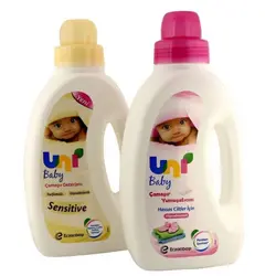 پکیج مایع لباسشویی و نرم کننده لباس کودک یونی بی بی Uni Baby