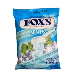 ابنبات فوکس 90 گرم پاکتی با طعم نعنا Foxs MINTS