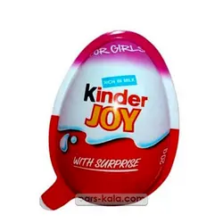 تخم مرغ شانسی کیندر جوی صورتی  Kinder