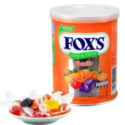 ابنبات فوکس قوطی میوه 180 گرم Foxs