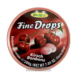 ابنبات قوطی 200 گرم با طعم البالو sour cherry